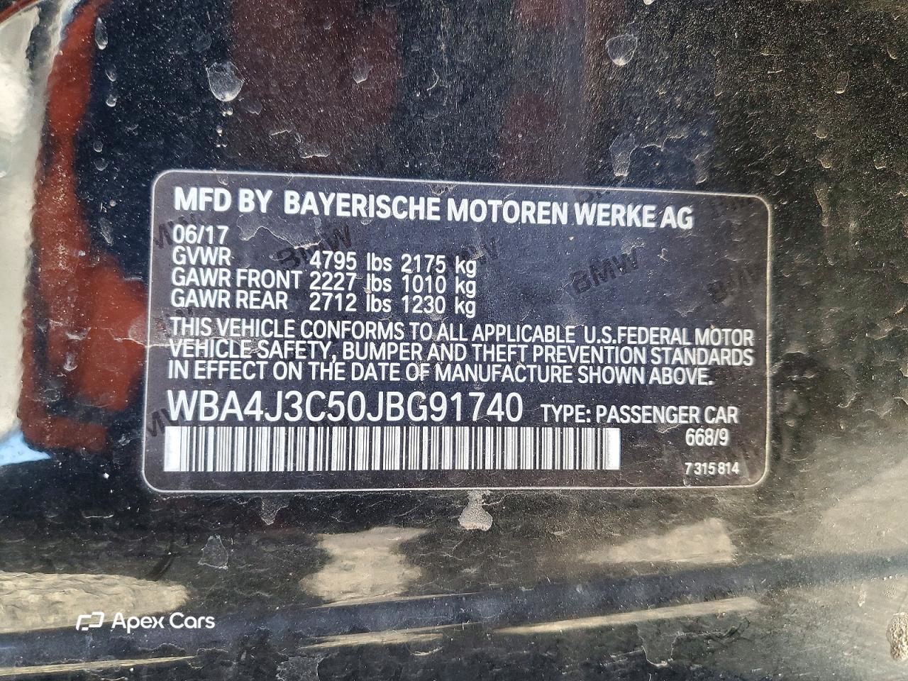 BMW Series 4 2018