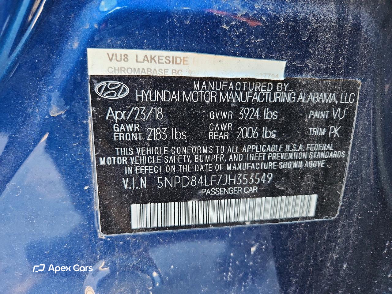 Hyundai Elantra 2018