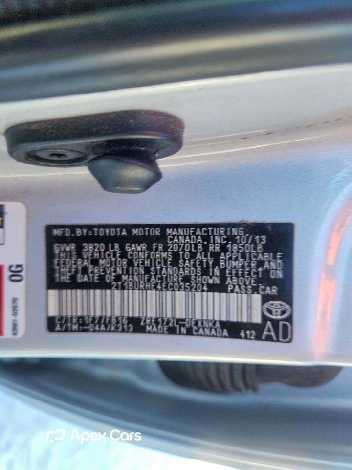 Toyota Corolla 2014