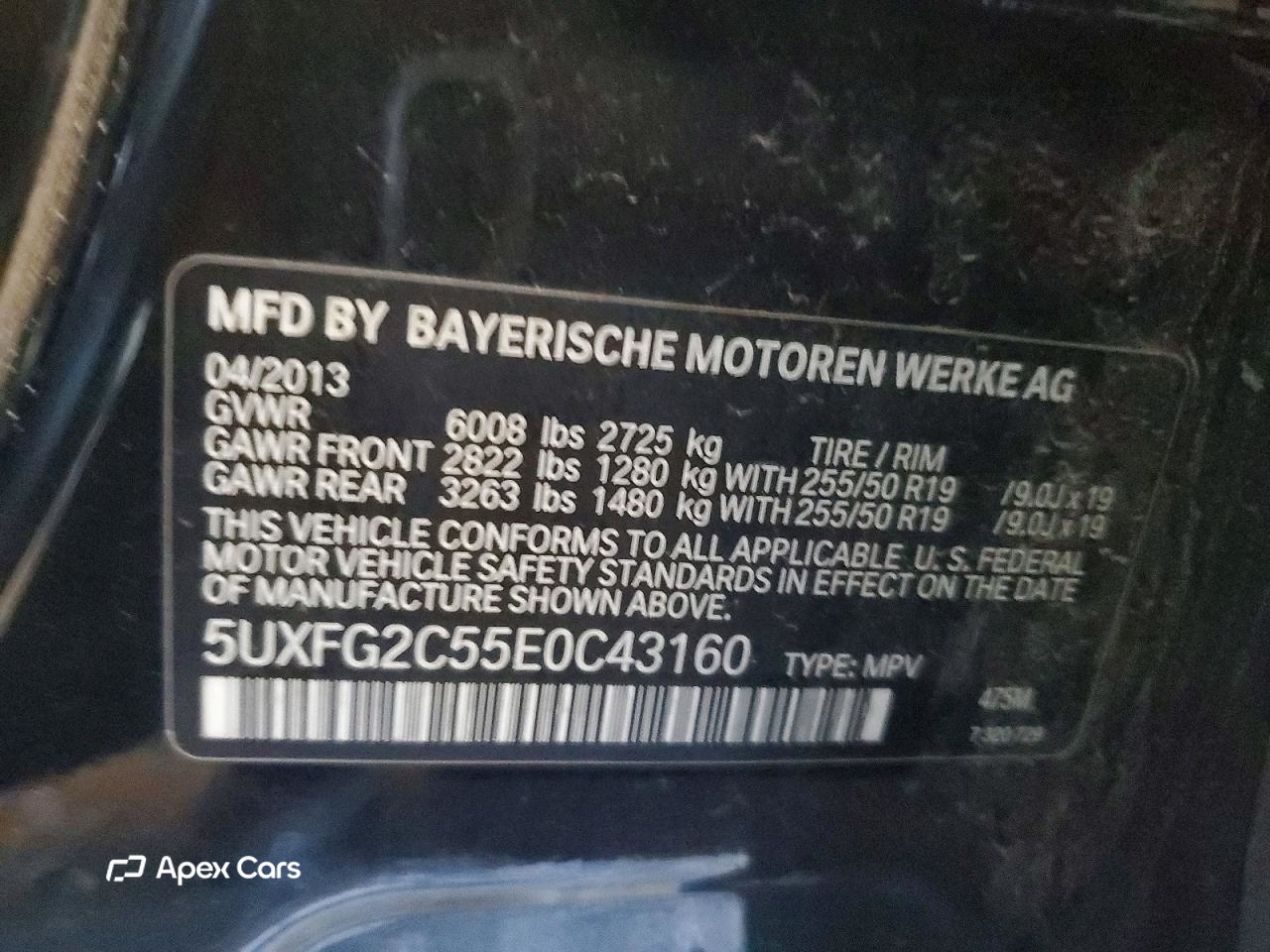 BMW X6 2014