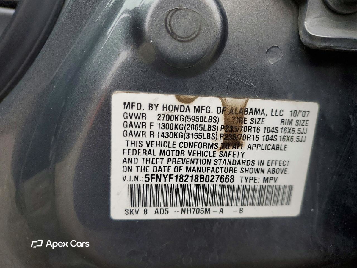 Honda Pilot 2008