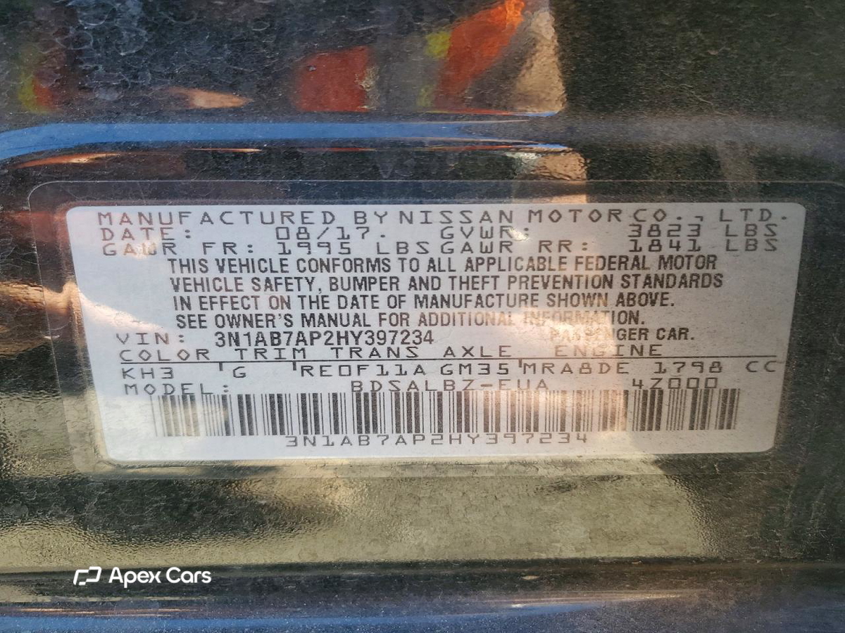 Nissan Sentra 2017