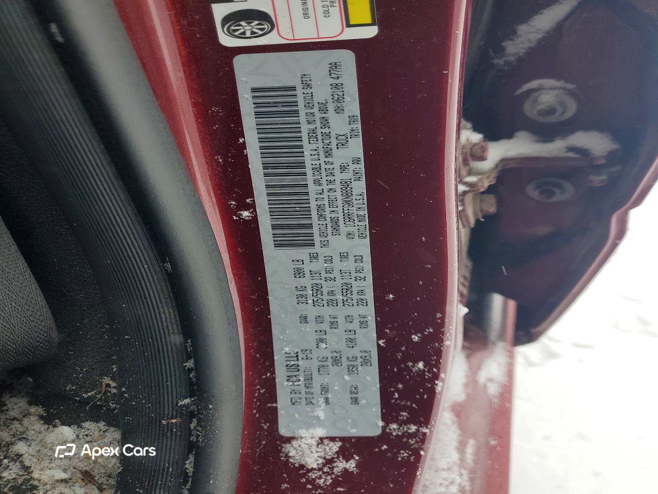 RAM 1500 2019