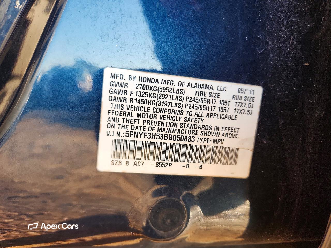 Honda Pilot 2011