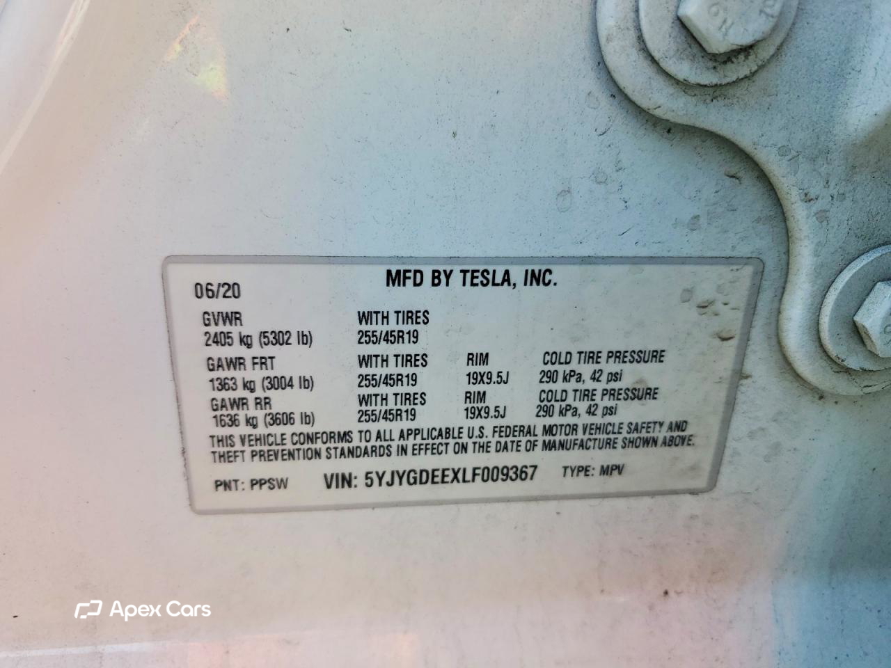 Tesla Model Y 2020