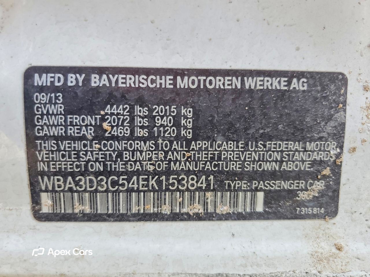 BMW Series 3 2014