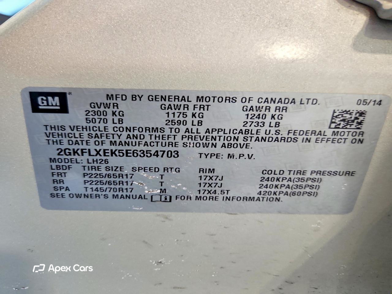 GMC Terrain 2014
