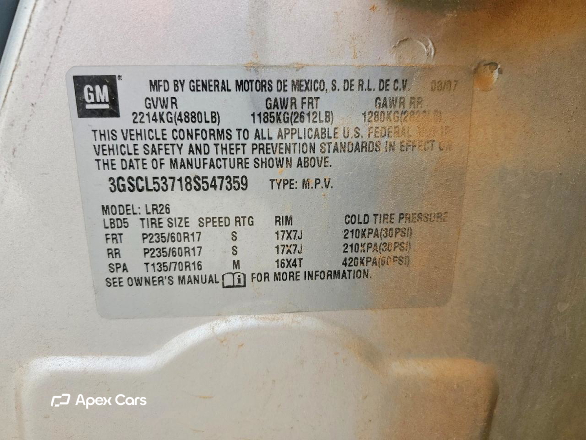 Saturn VUE 2008