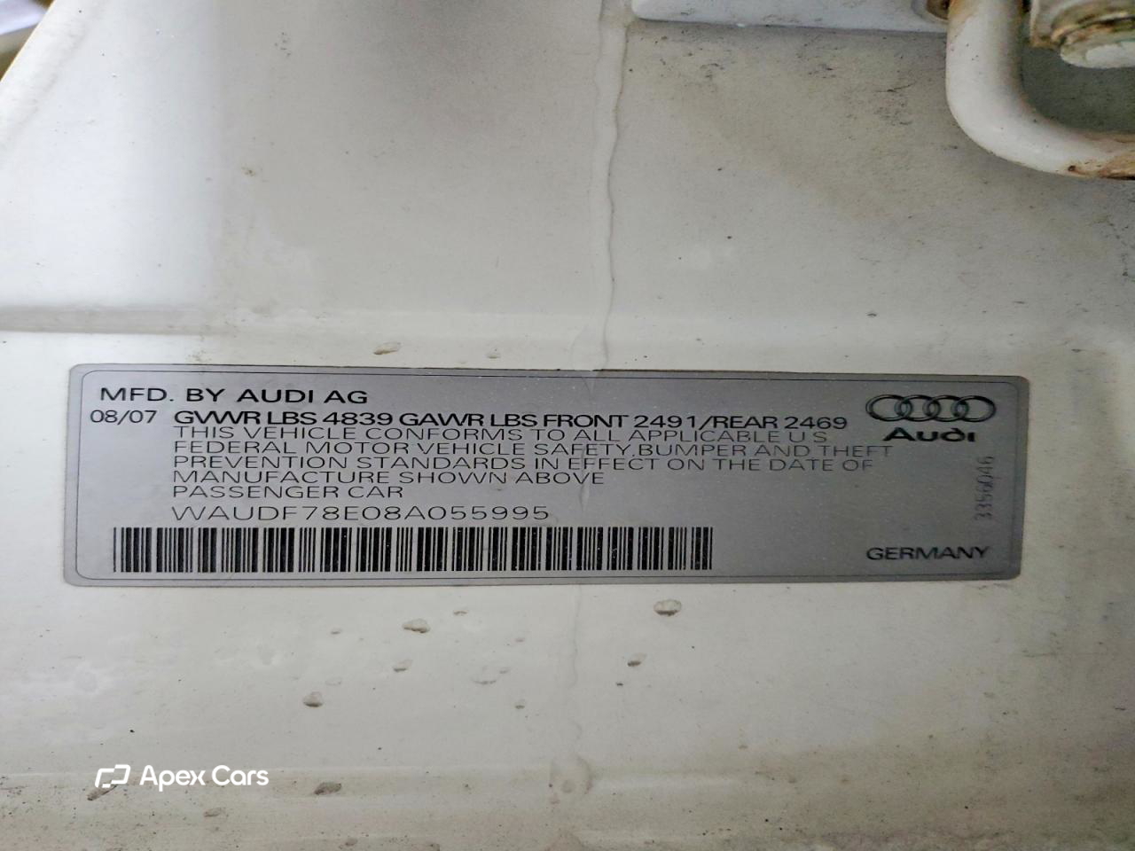 Audi A4 2008