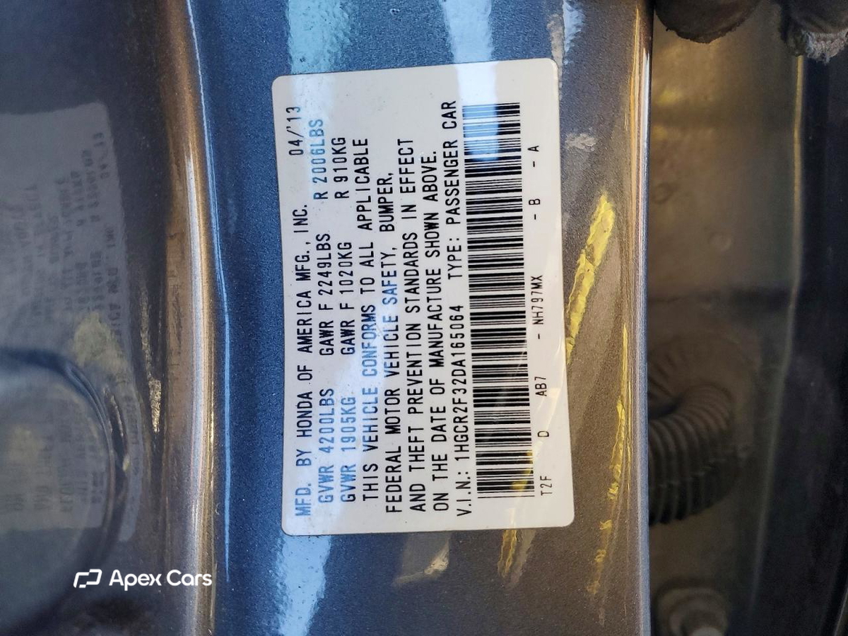 Honda Accord 2013
