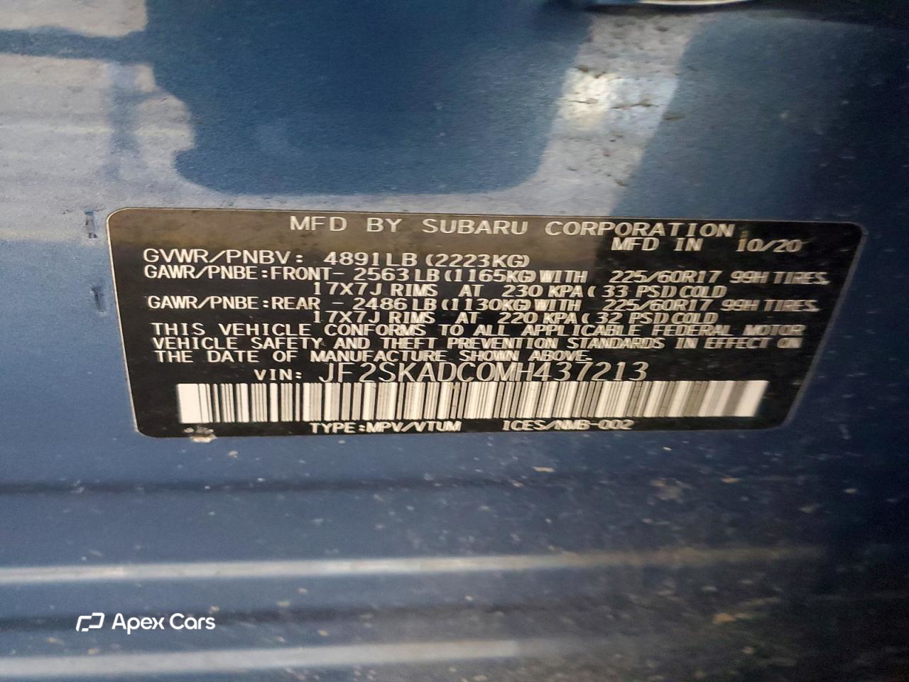 Subaru Forester 2021