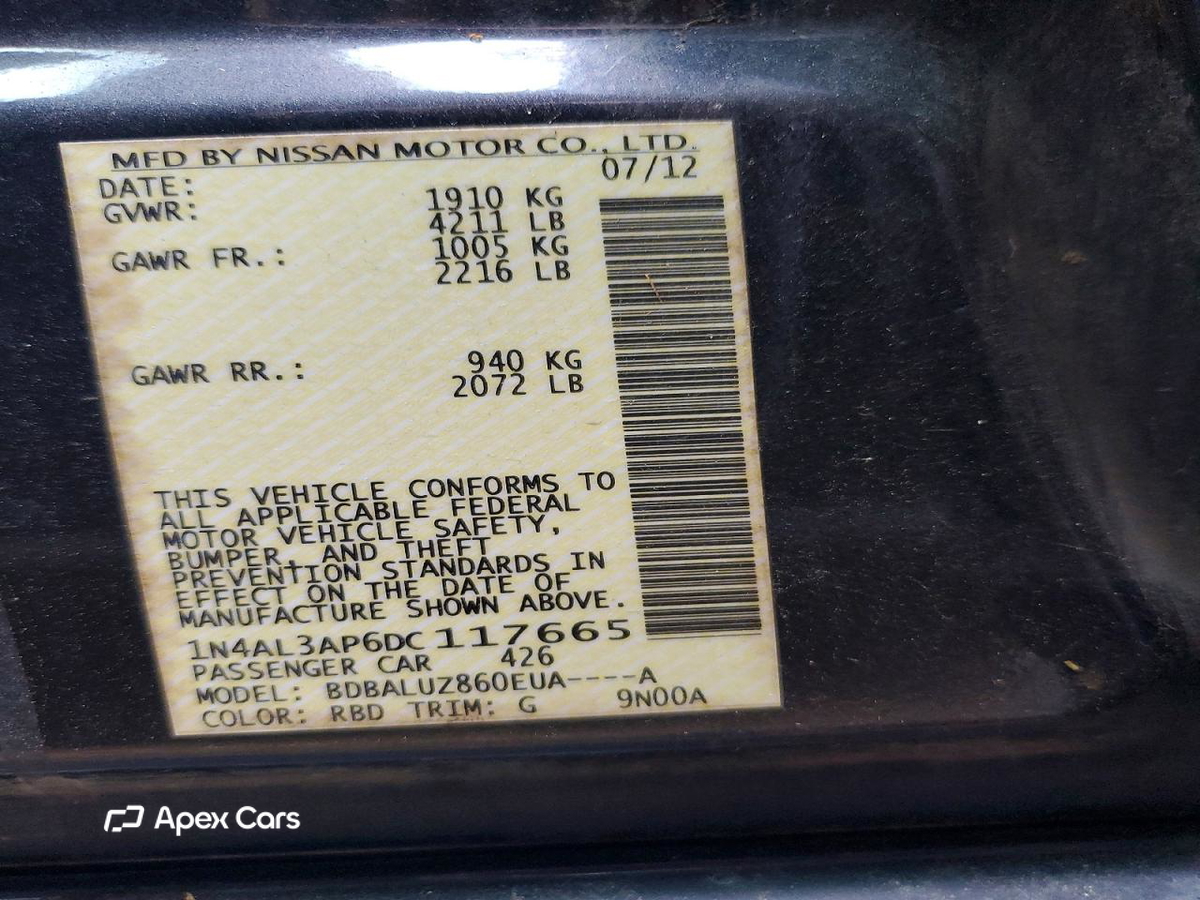 Nissan Altima 2013