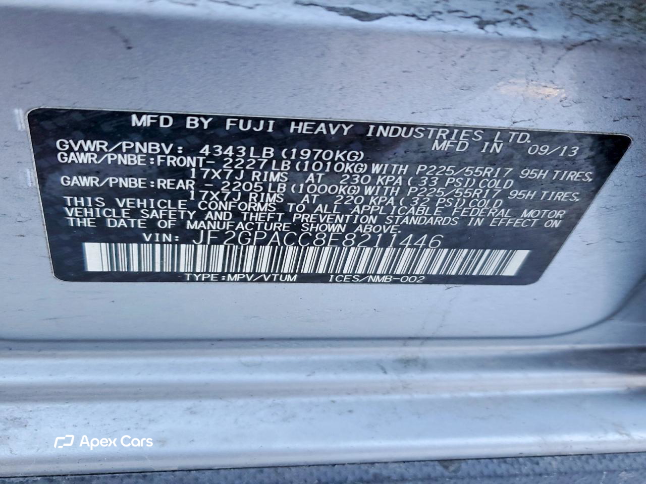 Subaru XV 2014