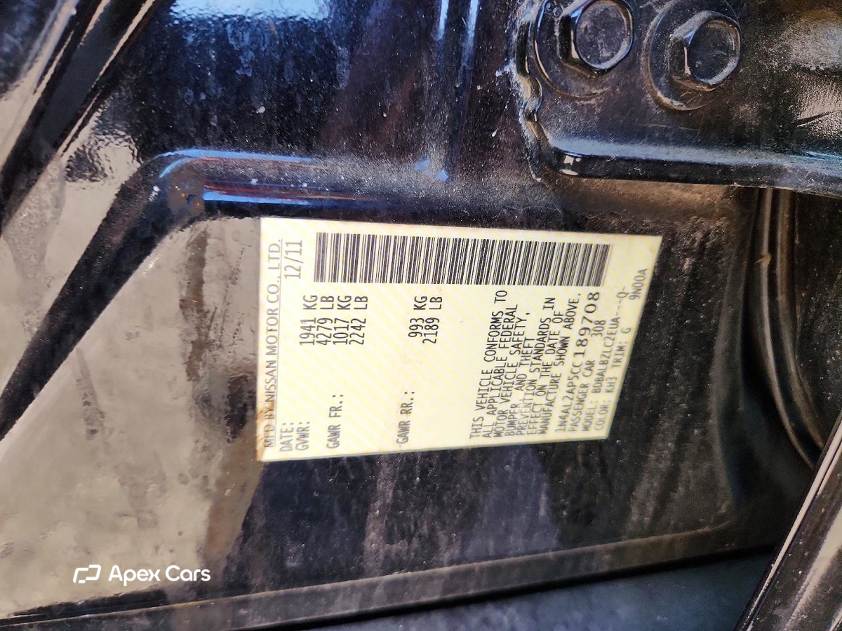 Nissan Altima 2012