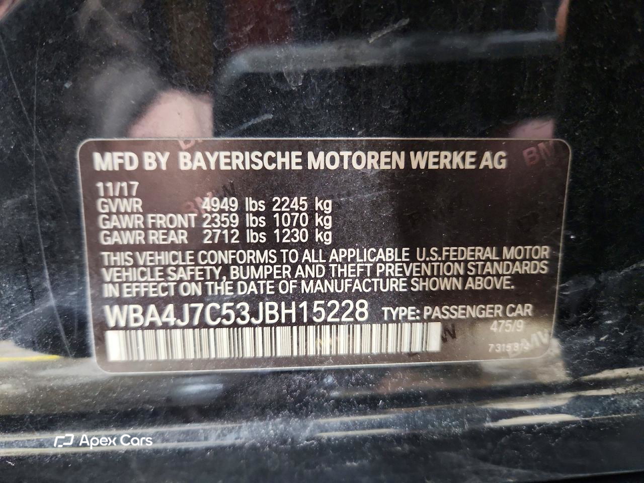 BMW Series 4 2018