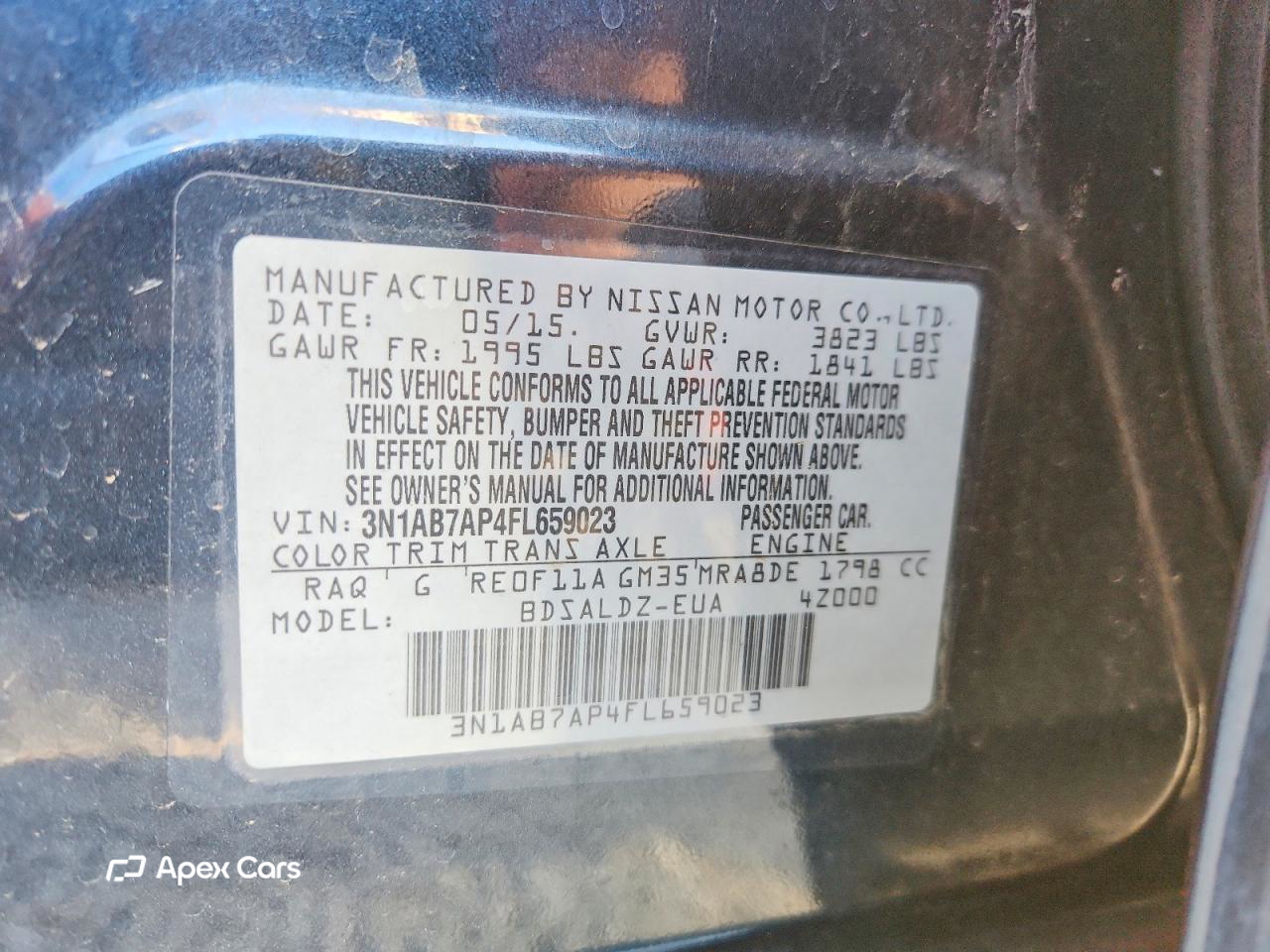 Nissan Sentra 2015