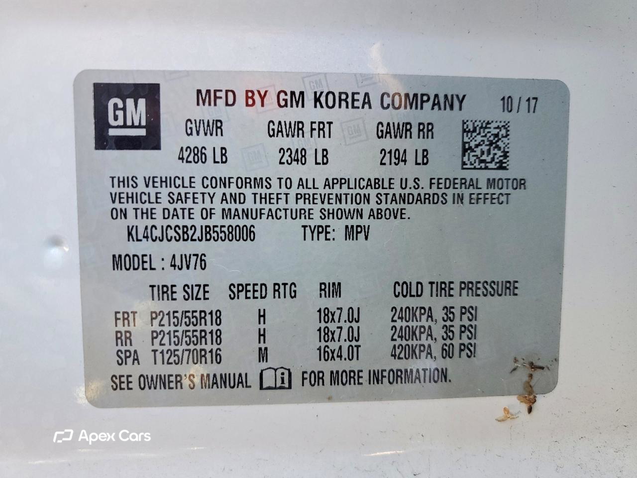 Buick Encore 2018