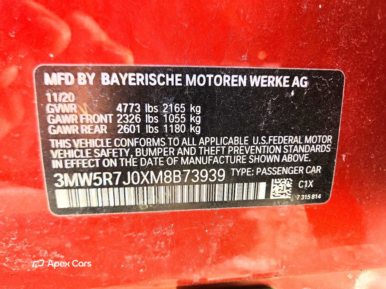 BMW Series 3 2021