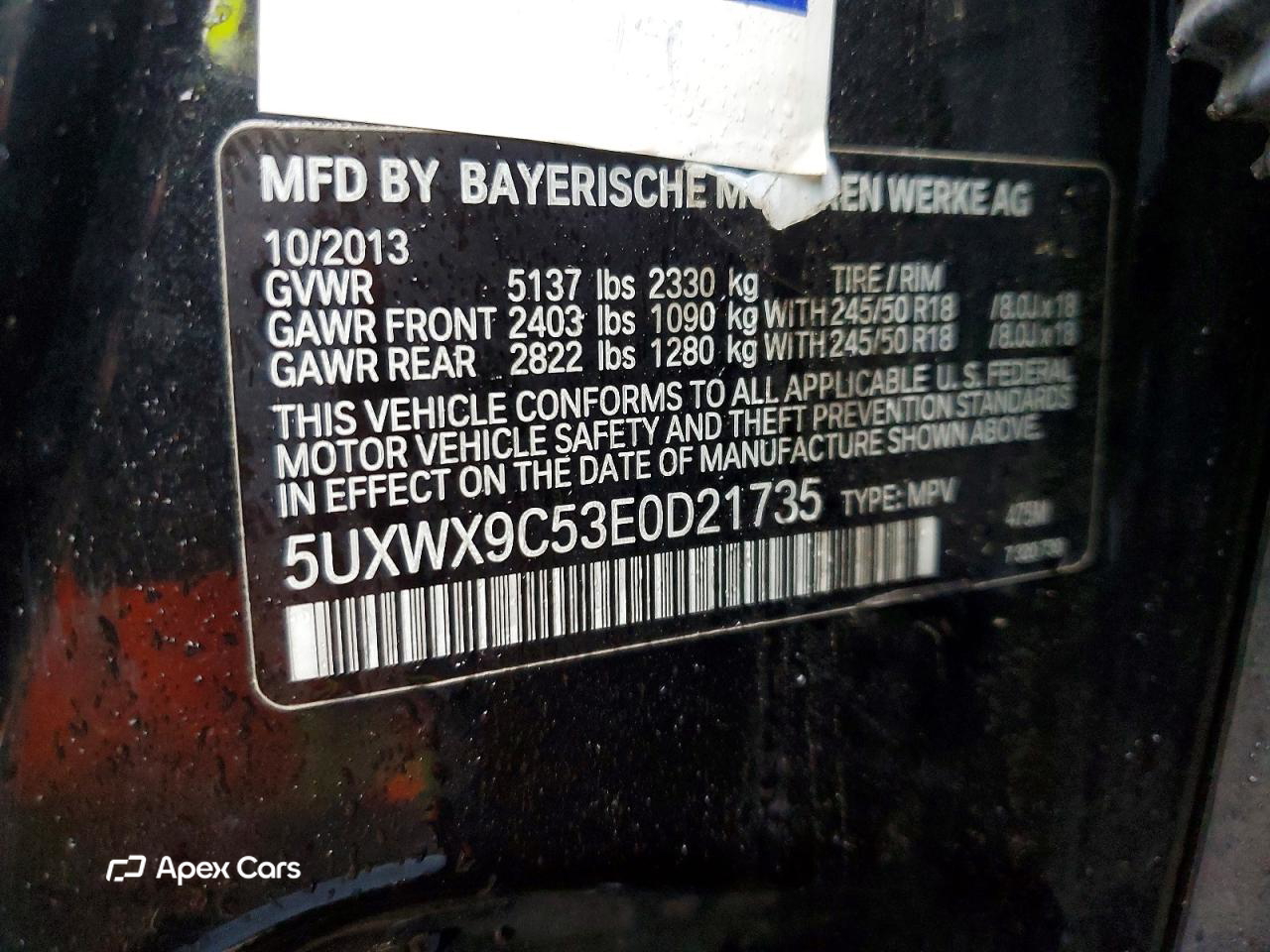 BMW X3 2014