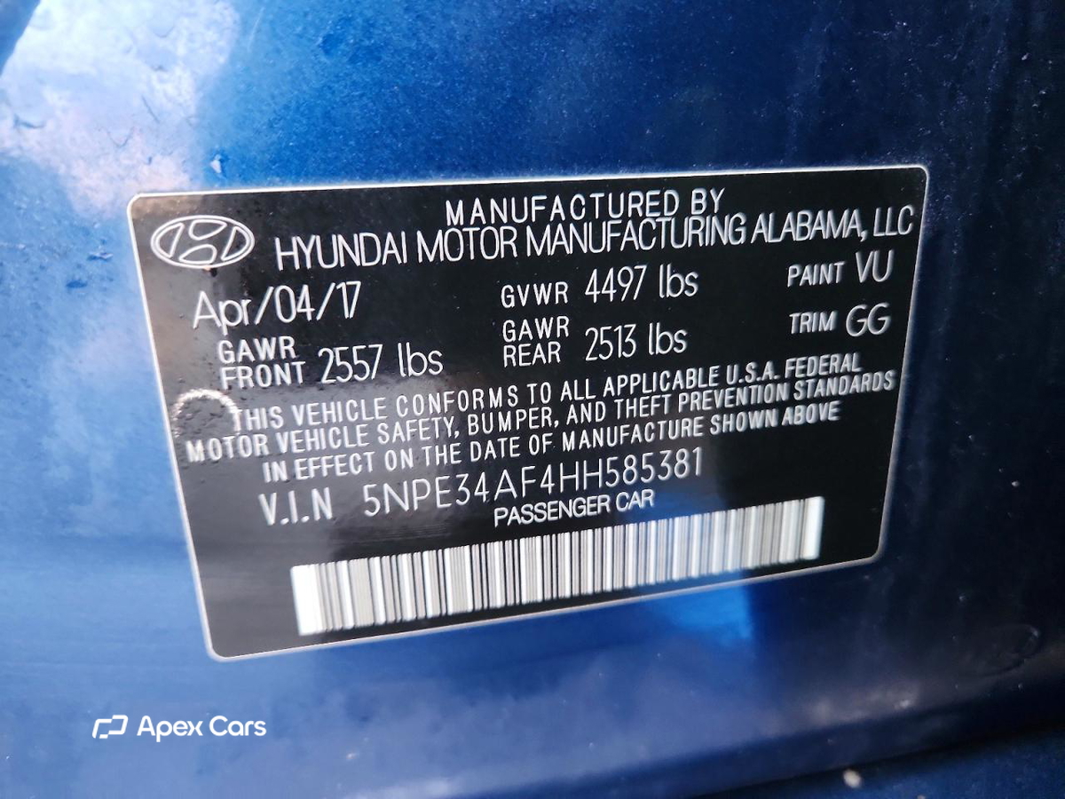 Hyundai Sonata 2017