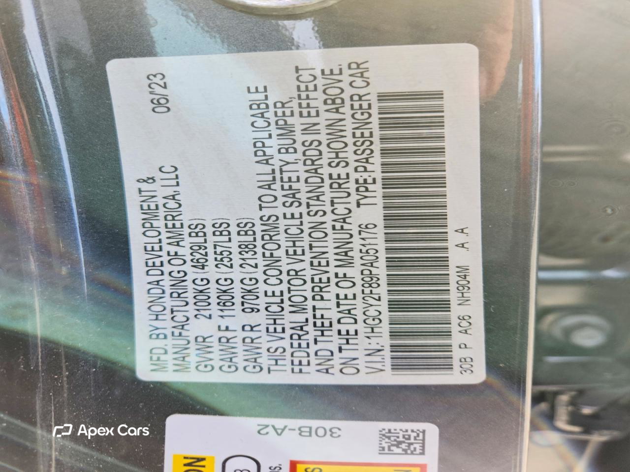 Honda Accord 2023