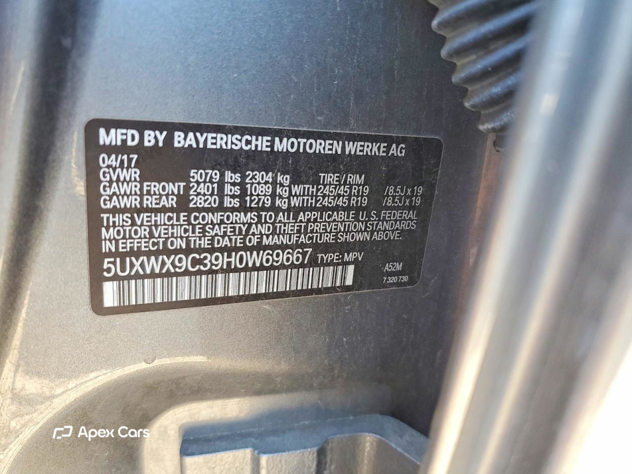 BMW X3 2017