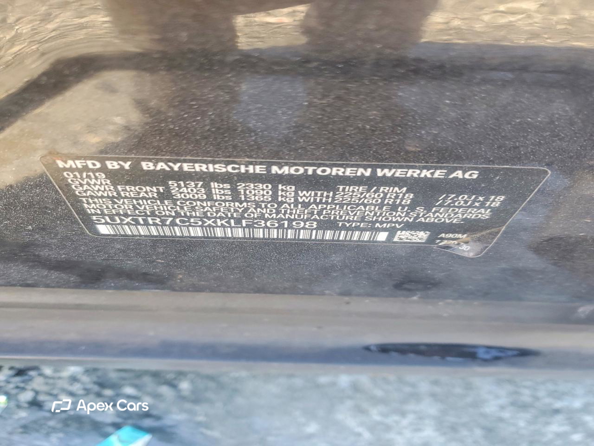 BMW X3 2019