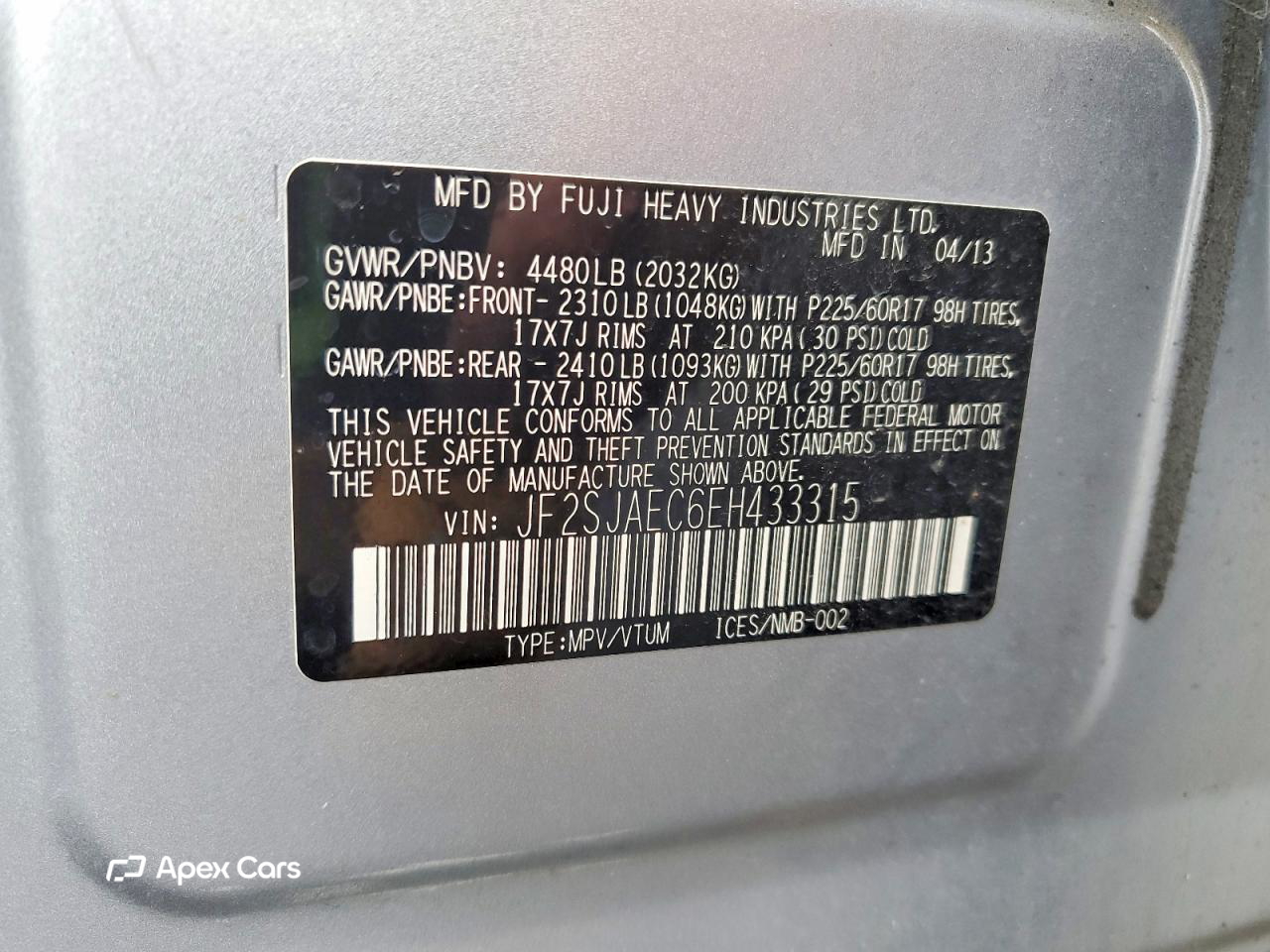 Subaru Forester 2014