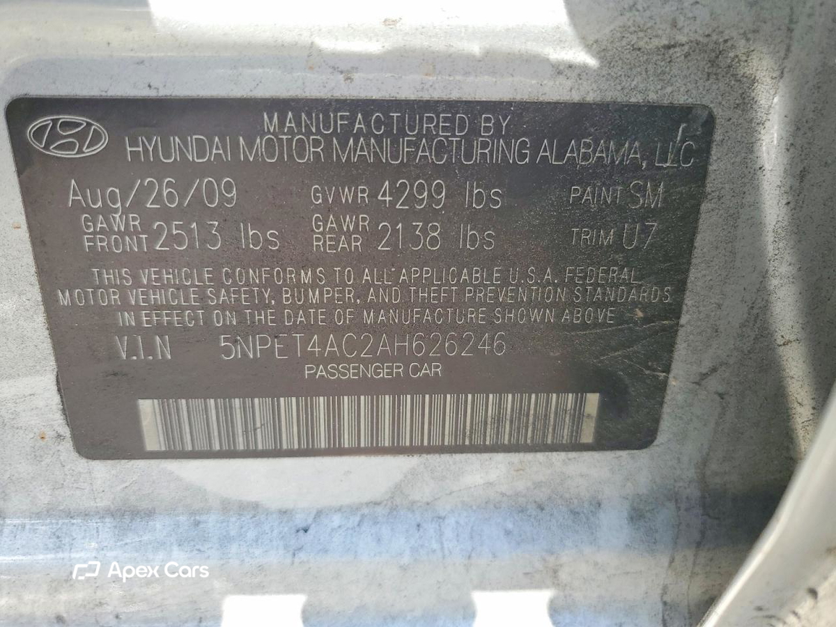 Hyundai Sonata 2010