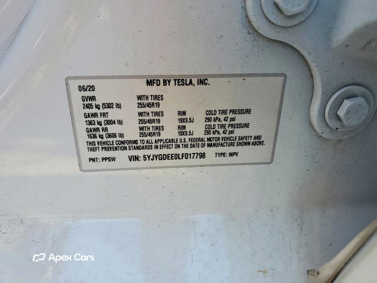 Tesla Model Y 2020