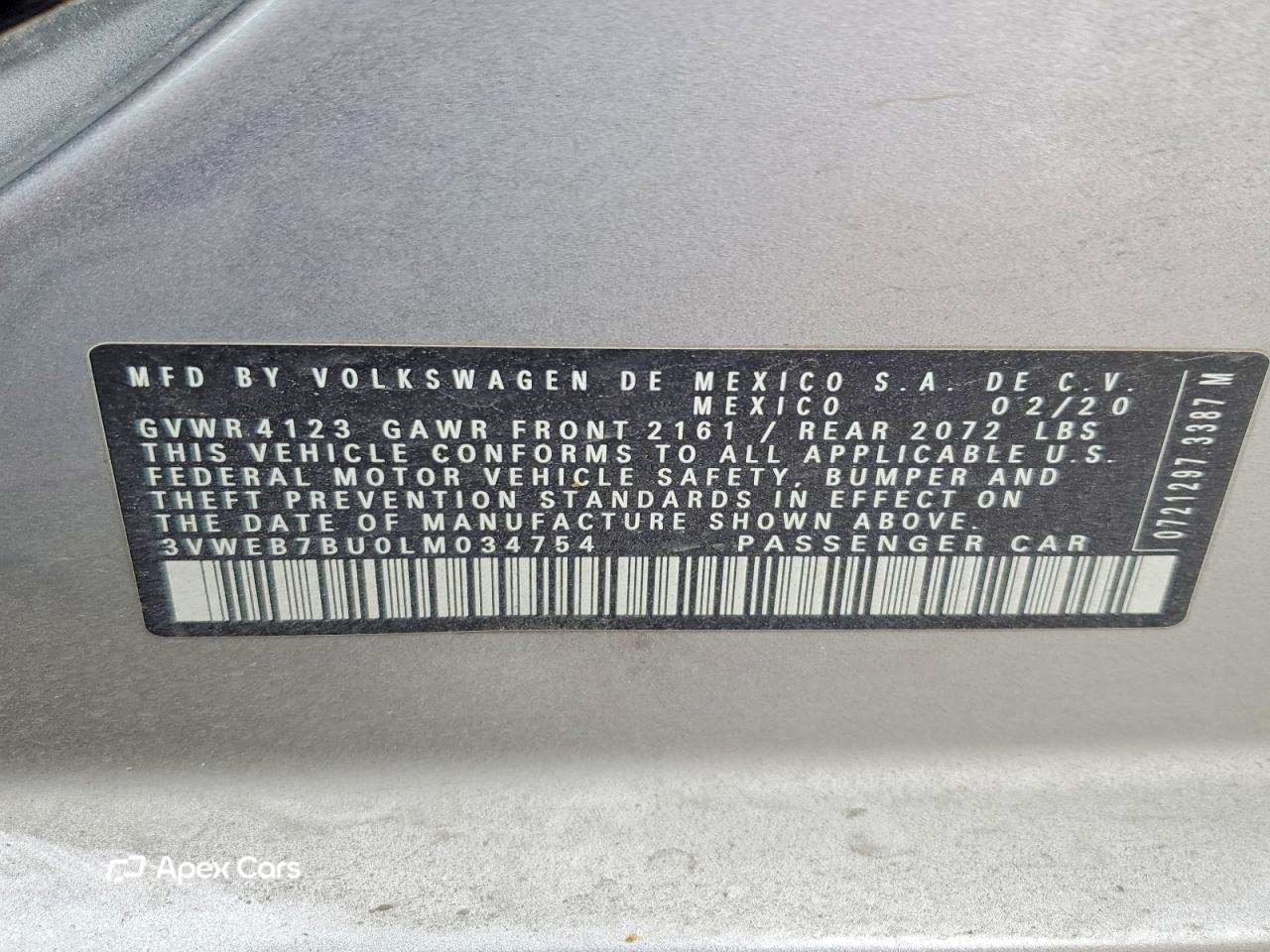 Volkswagen Jetta 2020