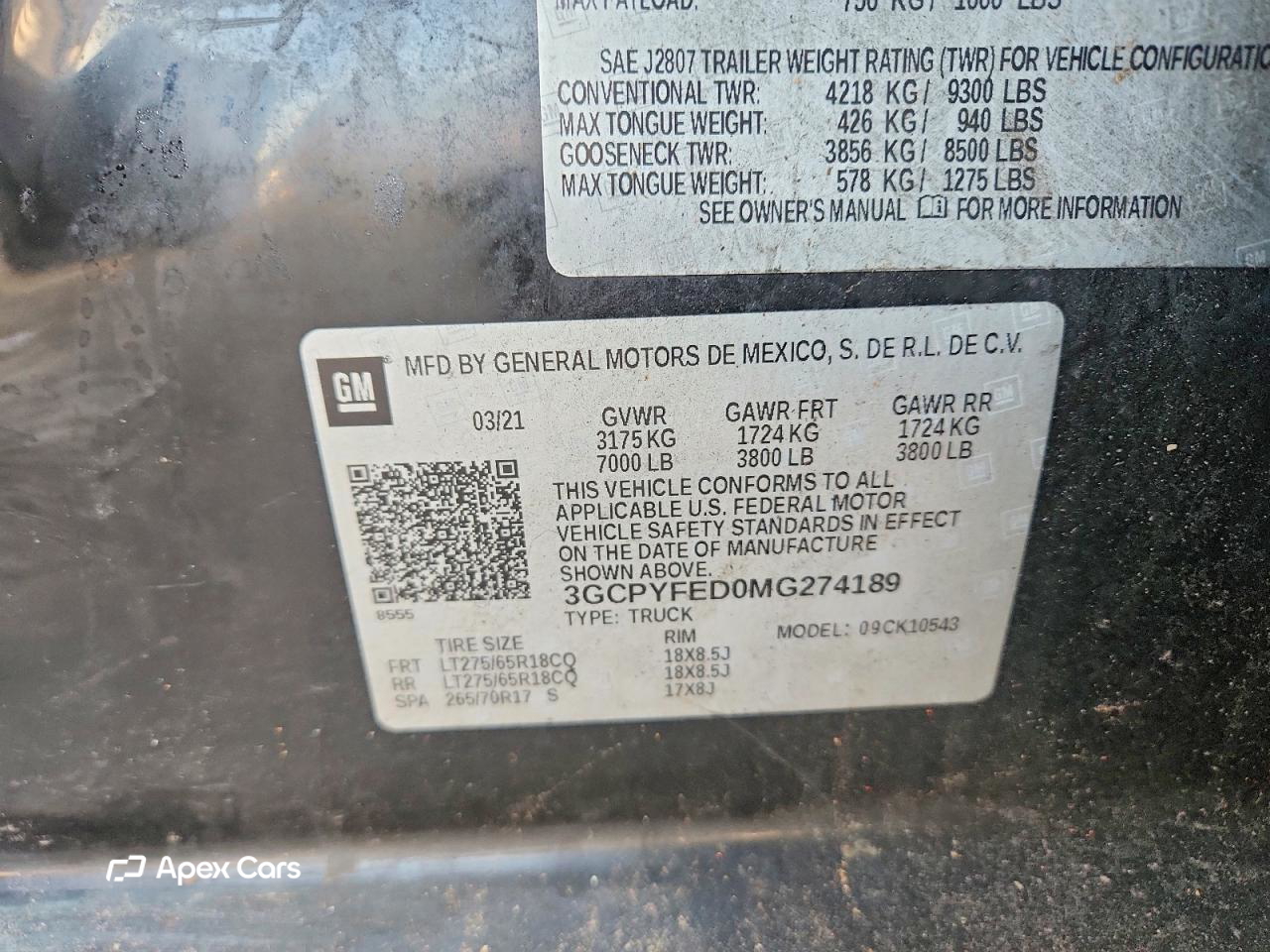 Chevrolet Silverado 2021