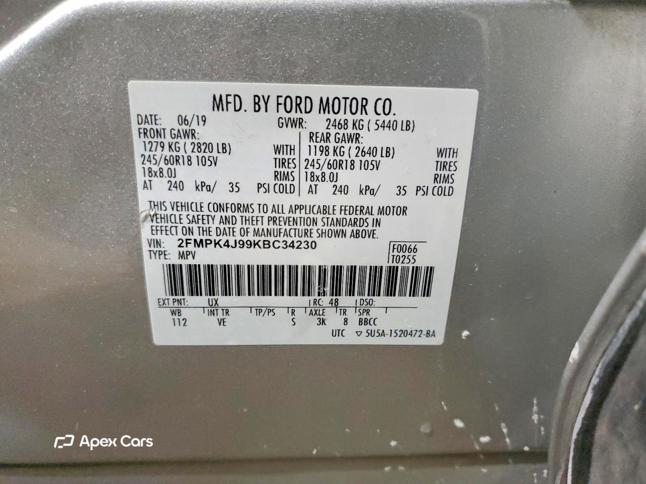 Ford Edge 2019