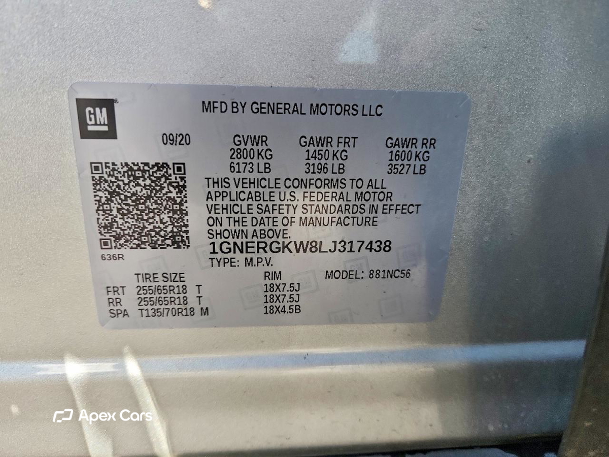 Chevrolet Traverse 2020