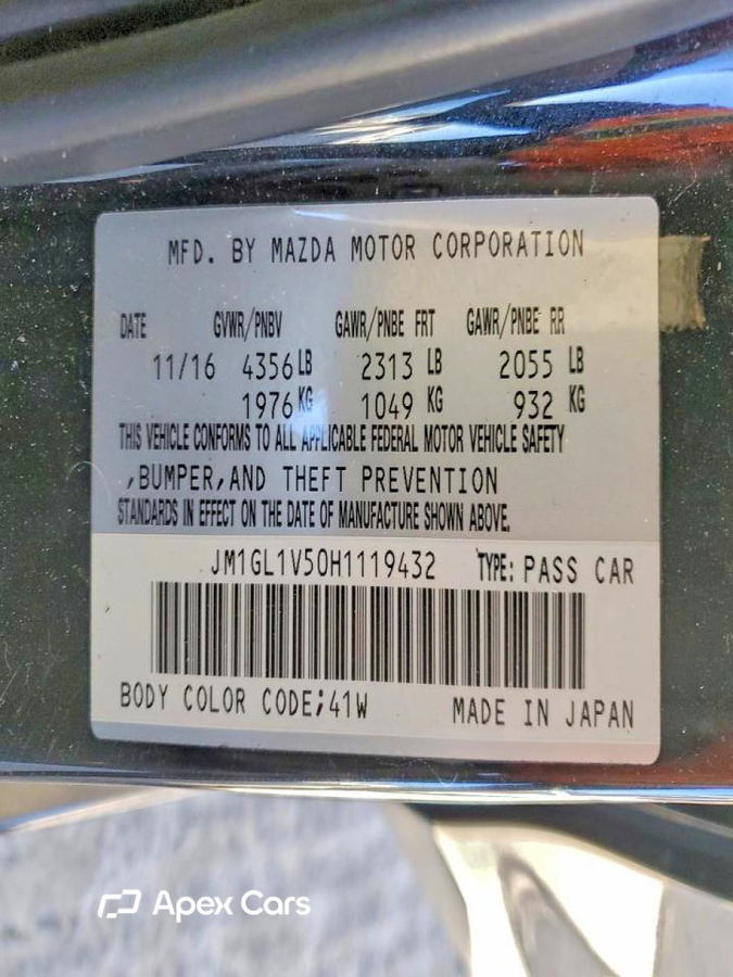 Mazda 6 2017