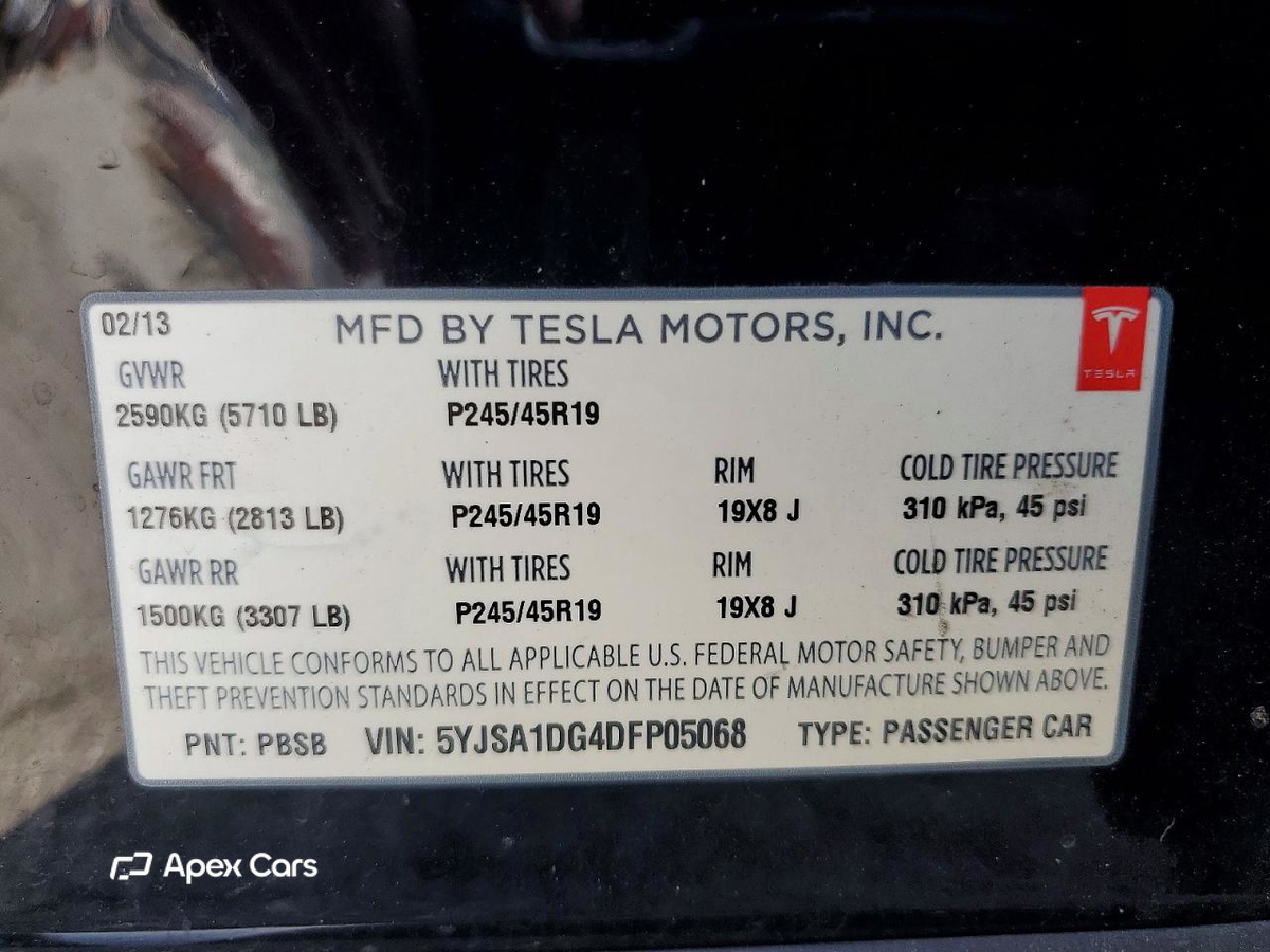 Tesla Model S 2013