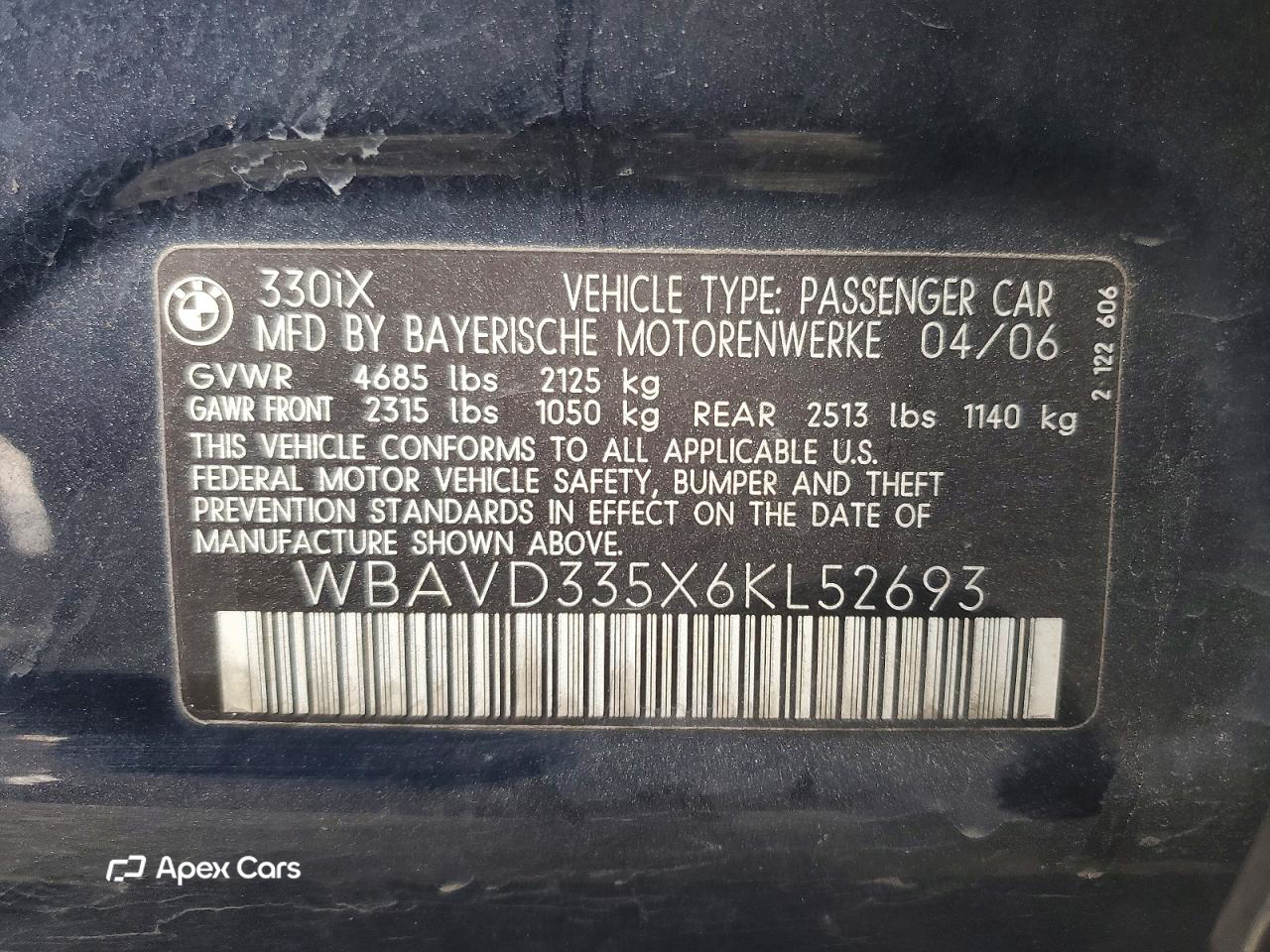 BMW Series 3 2006