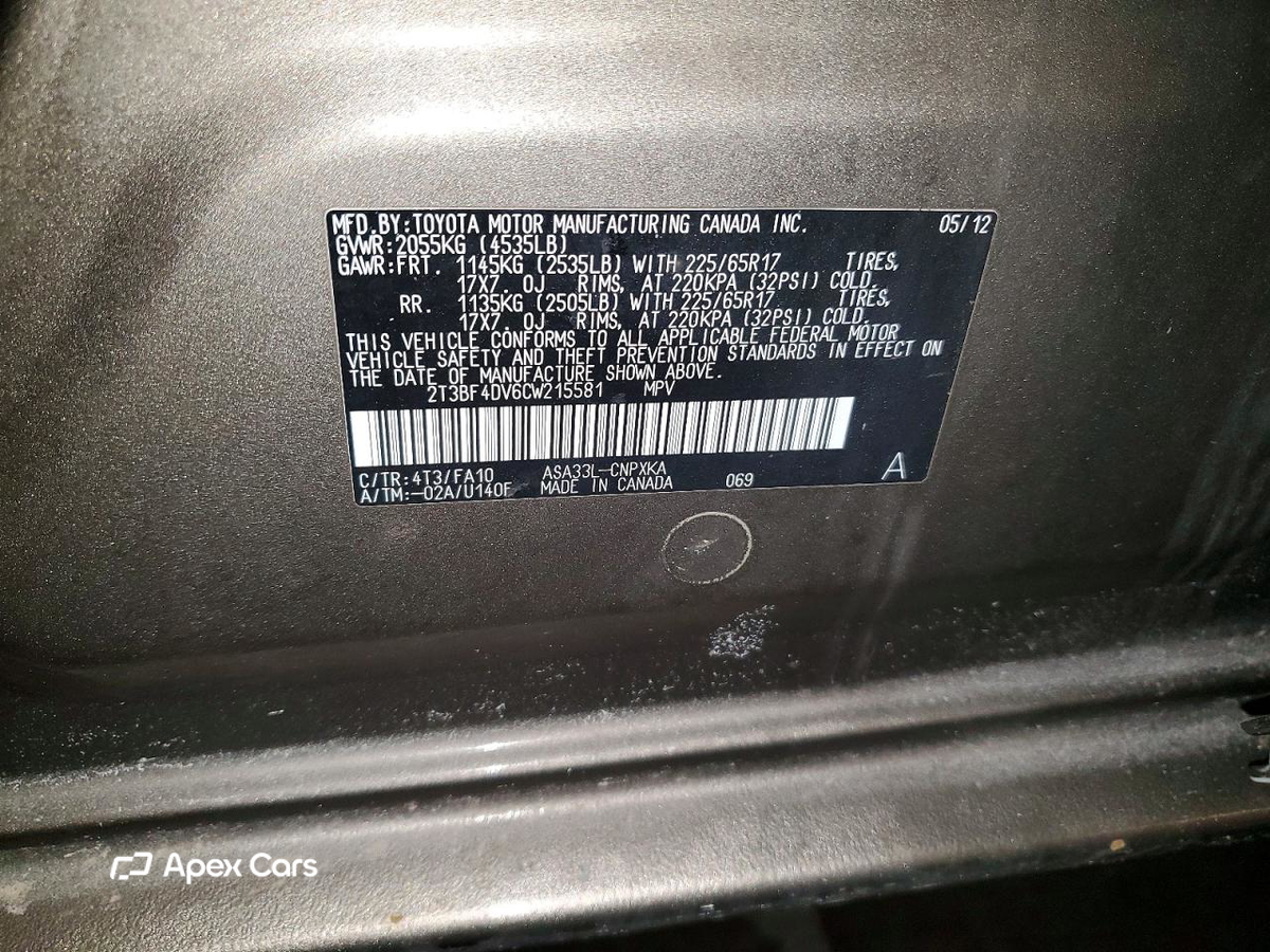 Toyota RAV 4 2012