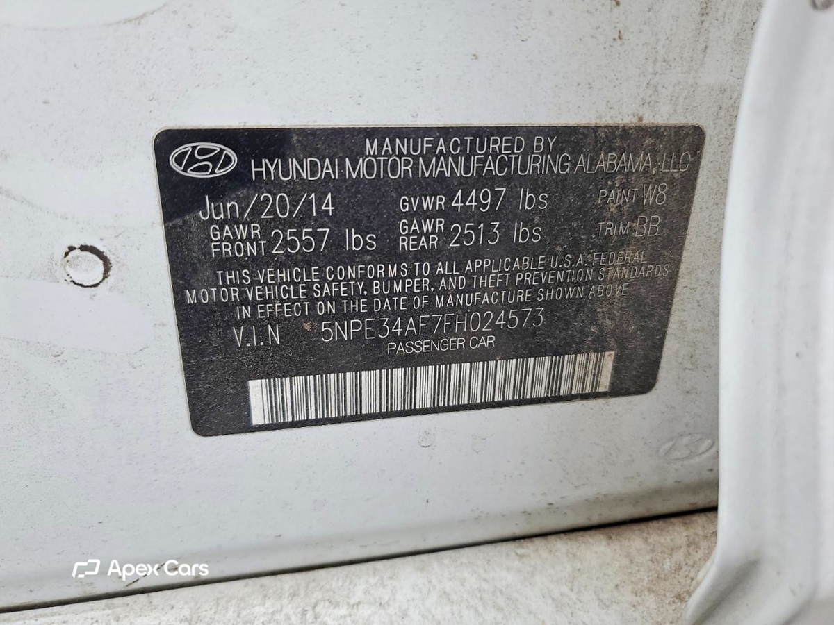 Hyundai Sonata 2015
