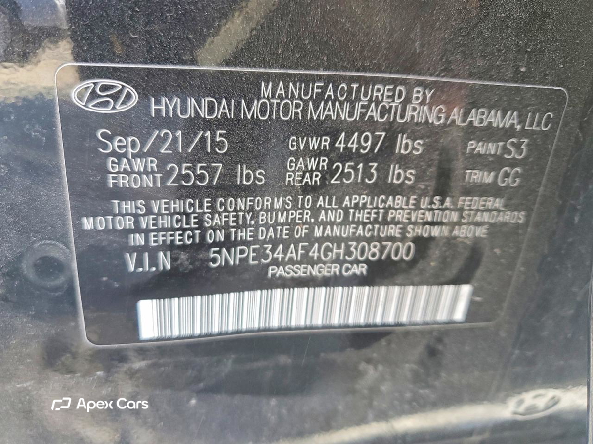 Hyundai Sonata 2016