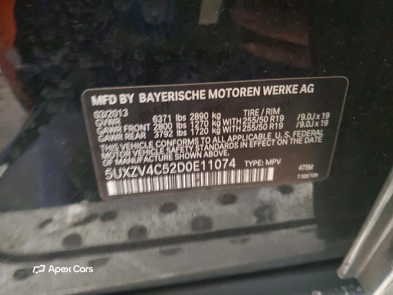 BMW X5 2013