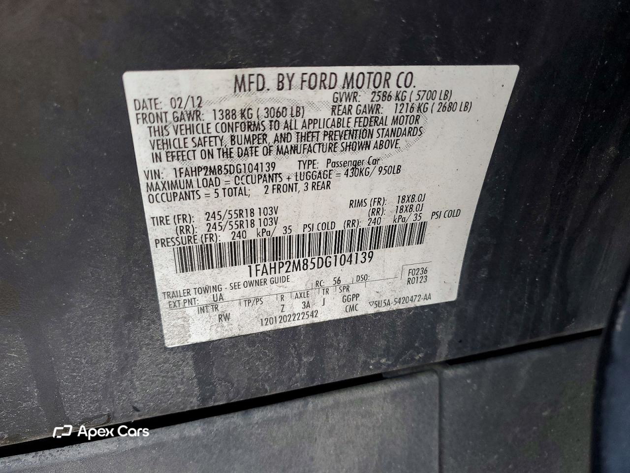 Ford Taurus 2013