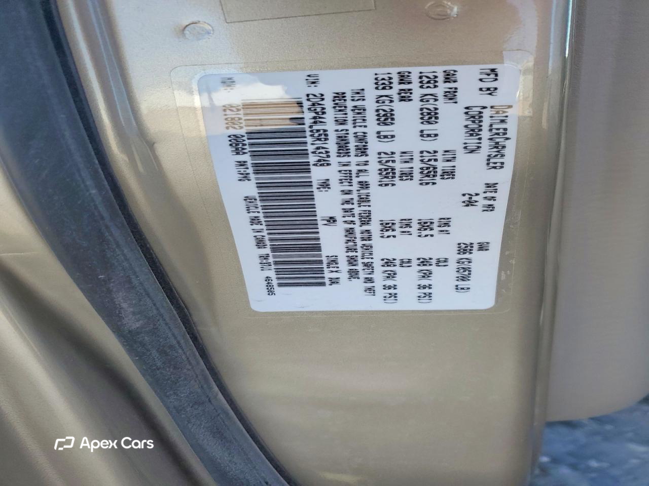 Dodge Caravan 2005