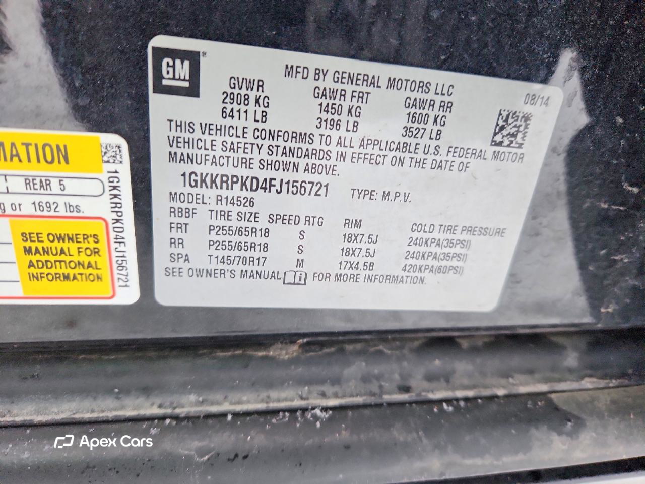 GMC Acadia 2015