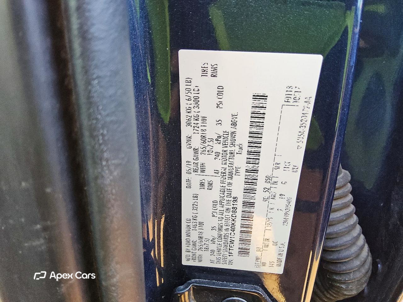 Ford F-150 2019