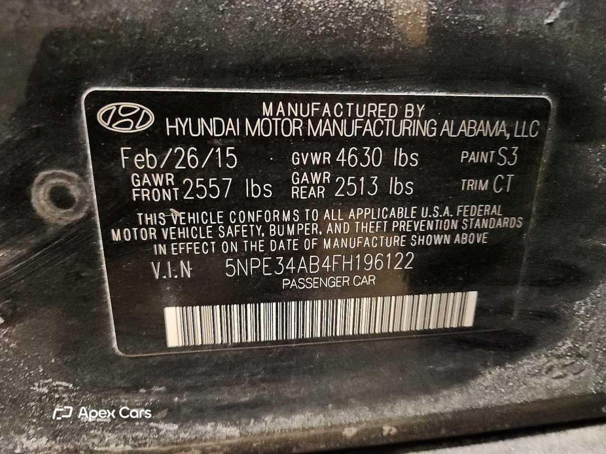 Hyundai Sonata 2015