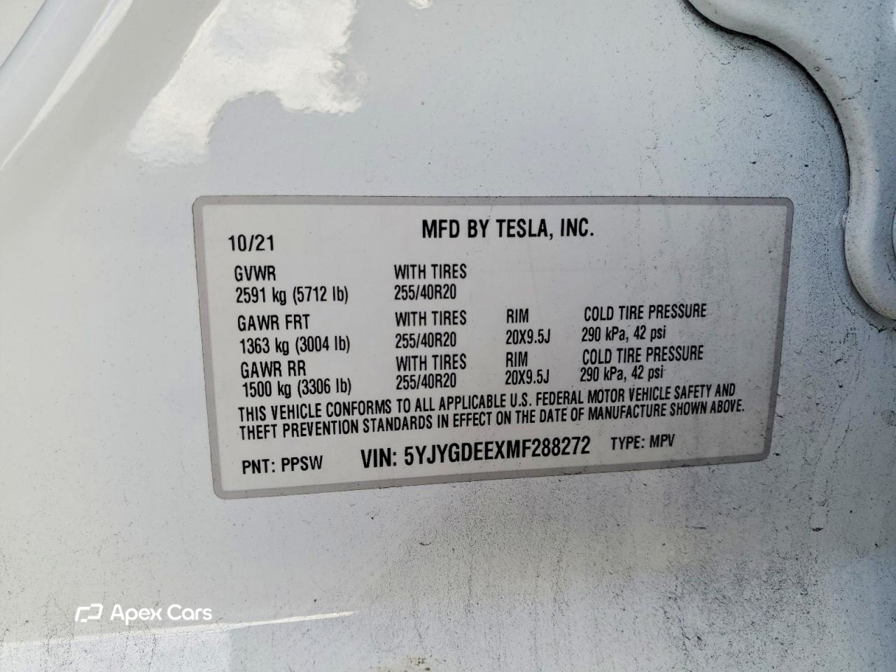 Tesla Model Y 2021