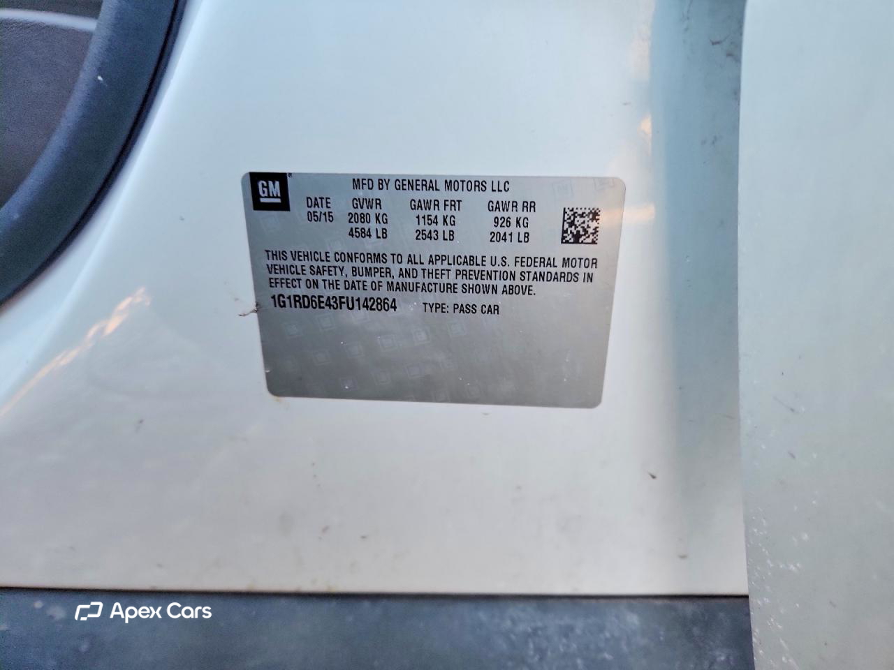 Chevrolet Volt 2015