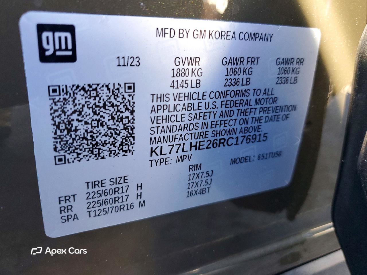 Chevrolet Trax 2024