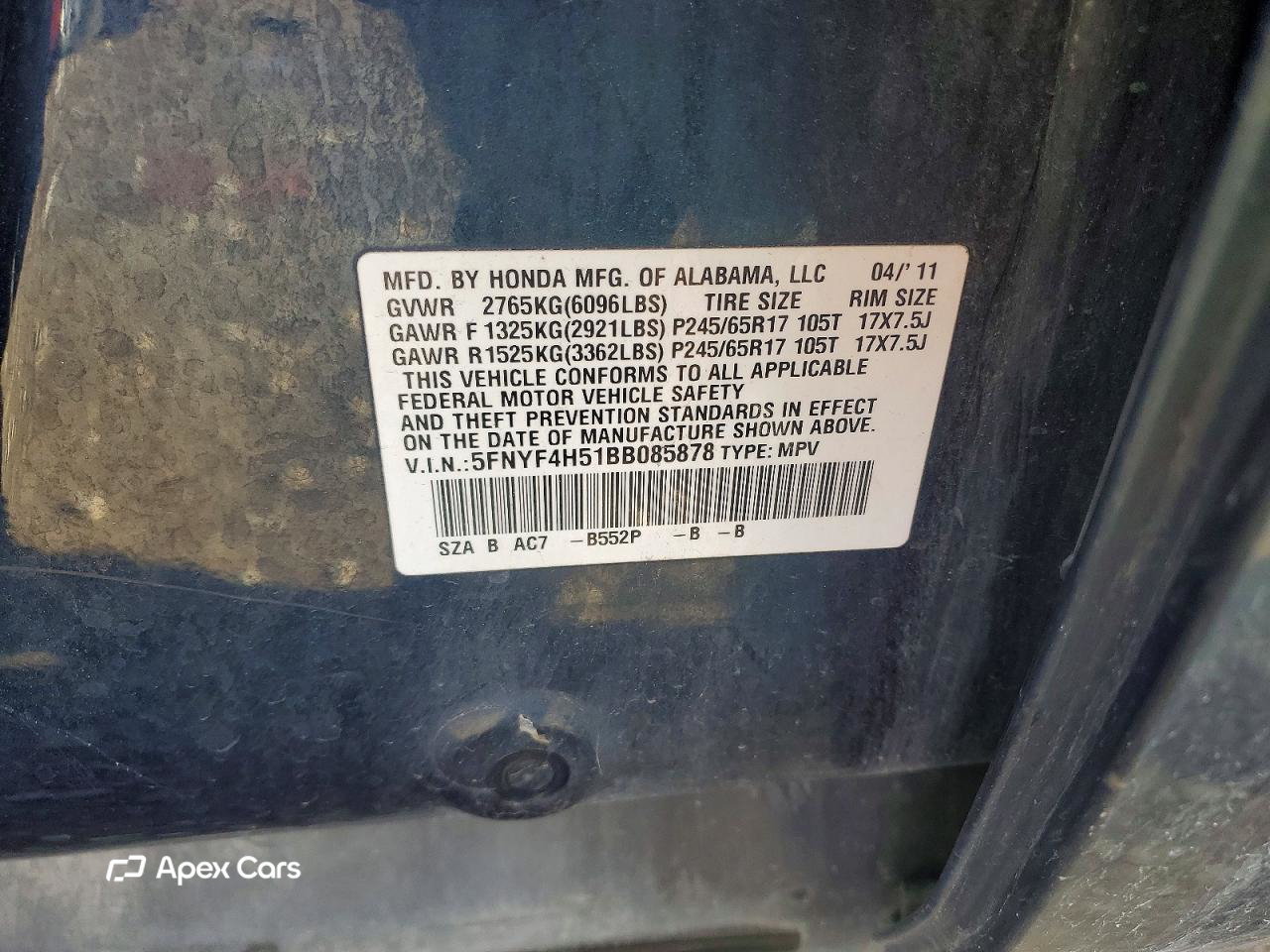 Honda Pilot 2011